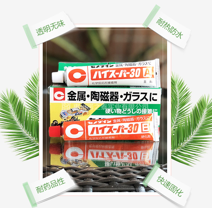施敏打硬金屬、陶瓷接著專用膠